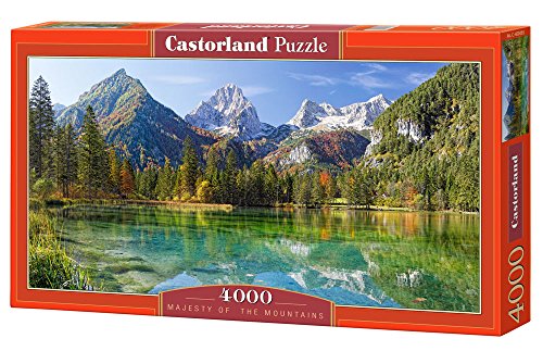 Castorland C-400065-2 Majesty of The Mountains 4000 Teile Puzzle, bunt von Castorland