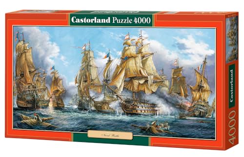 Castorland C-400102-2 Naval Battle,Puzzle 4000 Teile, Red von Castorland