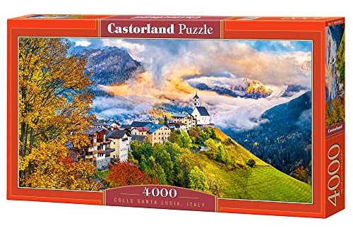 Castorland C-400164-2 Colle Santa Lucia,Italy,Puzzle 4000 Teil, Red von Castorland