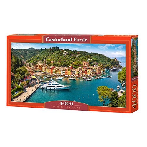 Castorland C-400201-2 View of Portofino, Puzzle 4000 Teile, Red von Castorland
