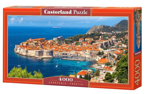 Castorland C-400225-2 Dubrovnik, Croatia, Puzzle 4000 Teile, Red von Castorland
