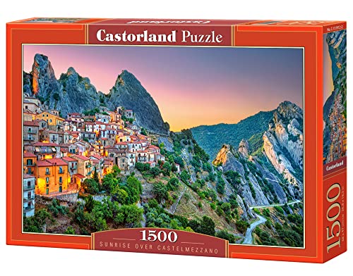 Castorland CASC-151912-2 - Sunrise Over Castelmezzano 1500 Teile Puzzle von Castorland