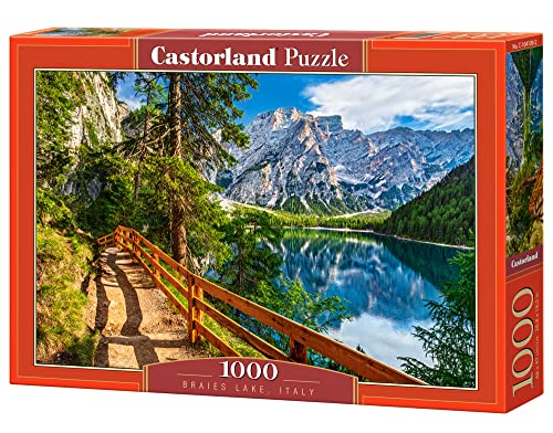 Castorland CSC104109 Braies Lake, Italy, 1000 Teile Puzzle, Bunt von Castorland