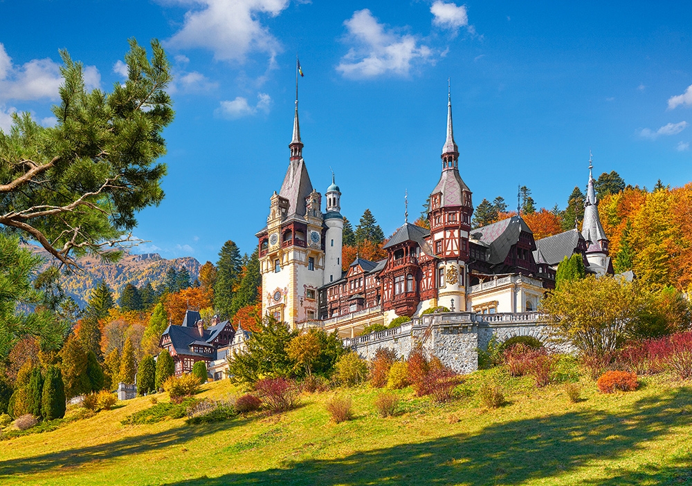 Castorland Schloss Peles, Romania 500 Teile Puzzle Castorland-53292 Castorland Schloss Peles, Romania 500 Teile Puzzle Castorland-53292 von Castorland