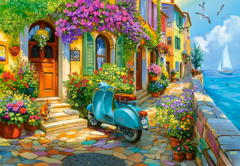 Castorland Coastal Life 1000 Teile Puzzle Castorland-105465 von Castorland