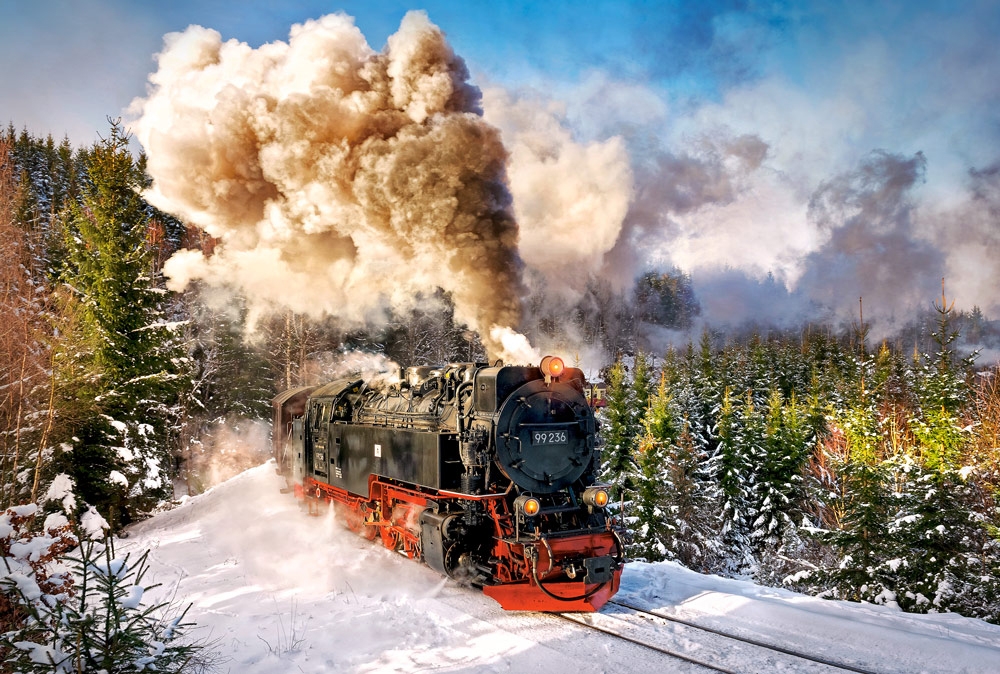 Castorland Dampflokomotive 1000 Teile Puzzle Castorland-103409 Castorland Dampflokomotive 1000 Teile Puzzle Castorland-103409 von Castorland