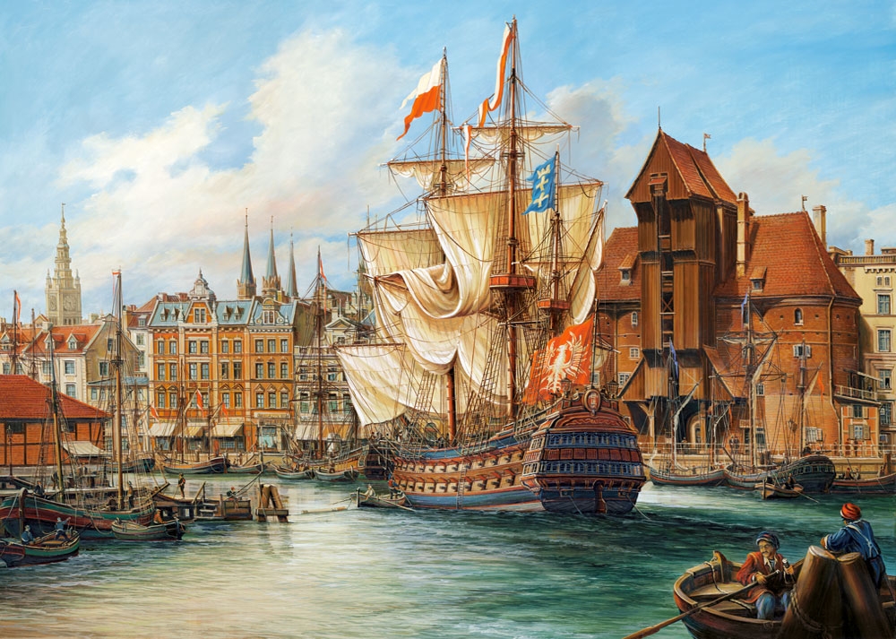 Castorland Das alte Danzig 1000 Teile Puzzle Castorland-102914 Castorland Das alte Danzig 1000 Teile Puzzle Castorland-102914 von Castorland