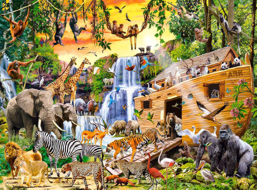 Castorland Die Arche 3000 Teile Puzzle Castorland-300693 Castorland Die Arche 3000 Teile Puzzle Castorland-300693 von Castorland