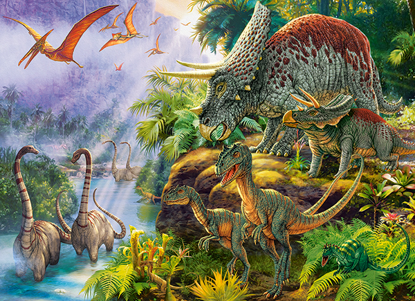 Castorland Dinosaur Valley 200 Teile Puzzle Castorland-222223 Castorland Dinosaur Valley 200 Teile Puzzle Castorland-222223 von Castorland