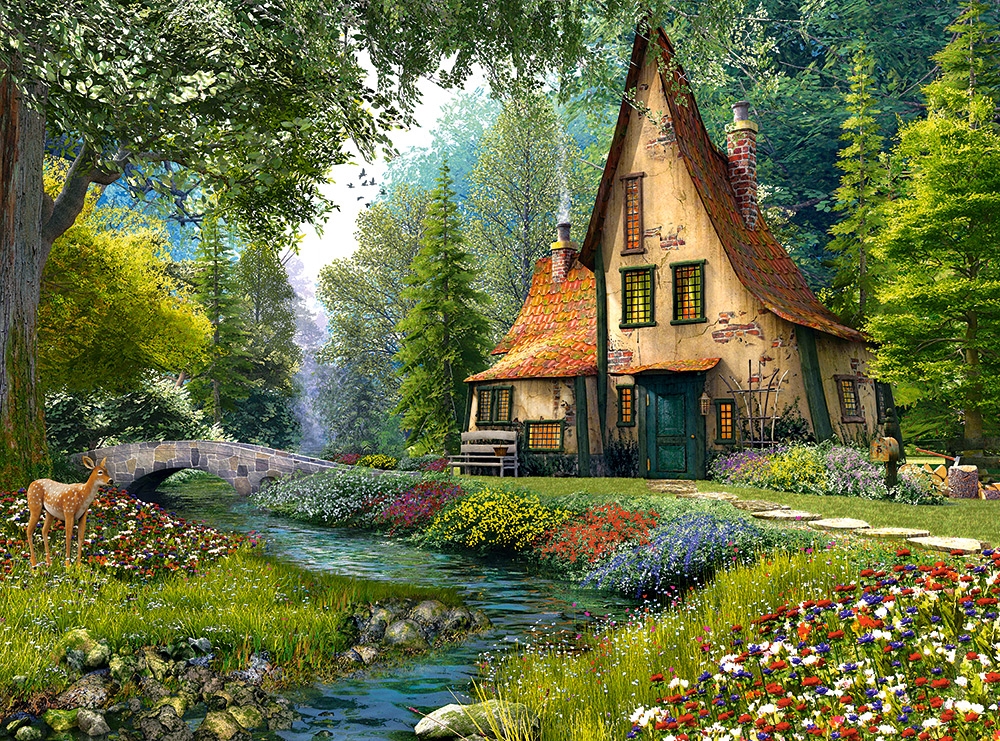 Castorland Dominic Davison - Fliegenpilz-Cottage 2000 Teile Puzzle Castorland-200634 Castorland Dominic Davison - Fliegenpilz-Cottage 2000 Teile Puzzle Castorland-200634 von Castorland