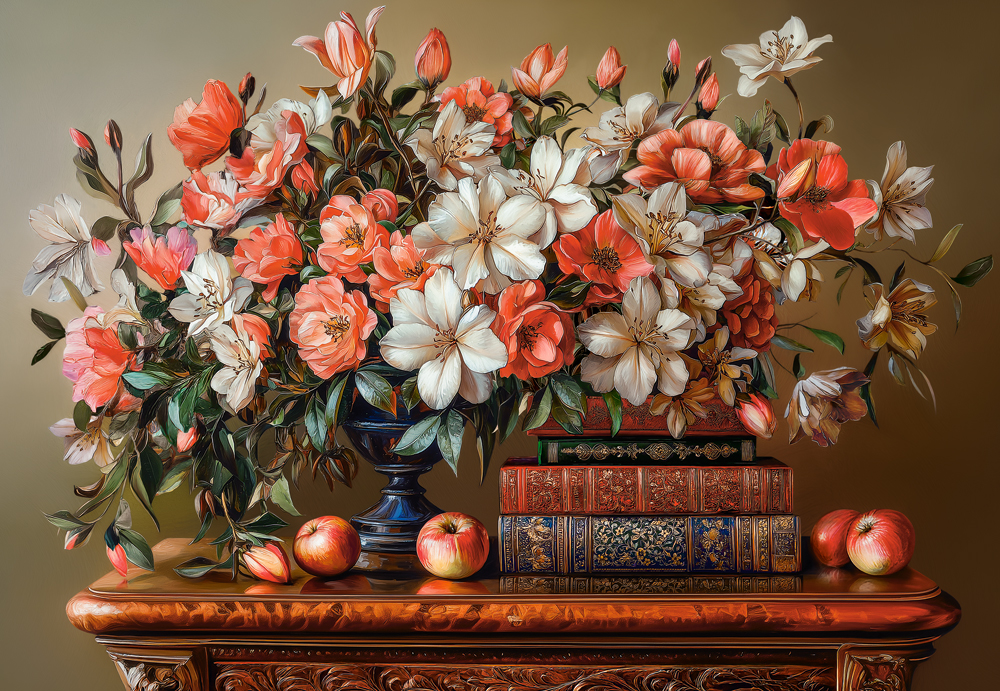 Castorland Floral Evening 1000 Teile Puzzle Castorland-105373 Castorland Floral Evening 1000 Teile Puzzle Castorland-105373 von Castorland