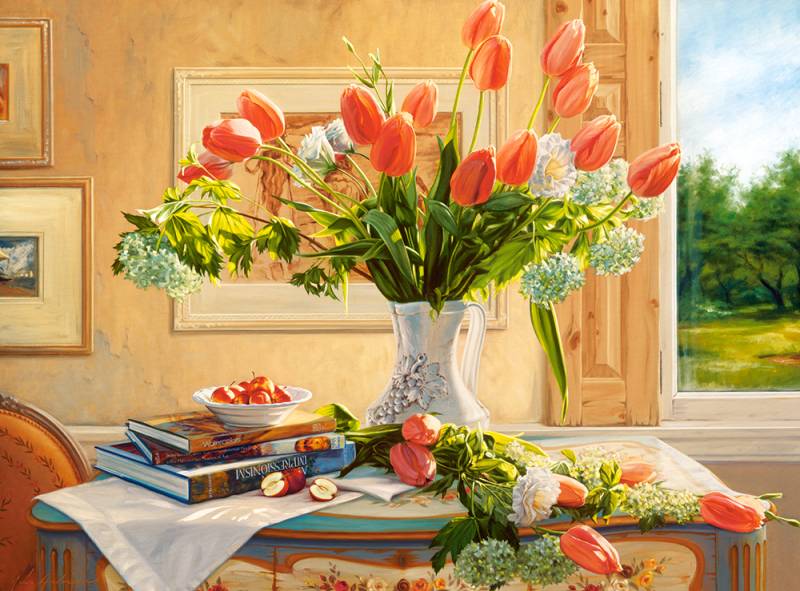 Castorland Floral Impressions 3000 Teile Puzzle Castorland-300594 von Castorland