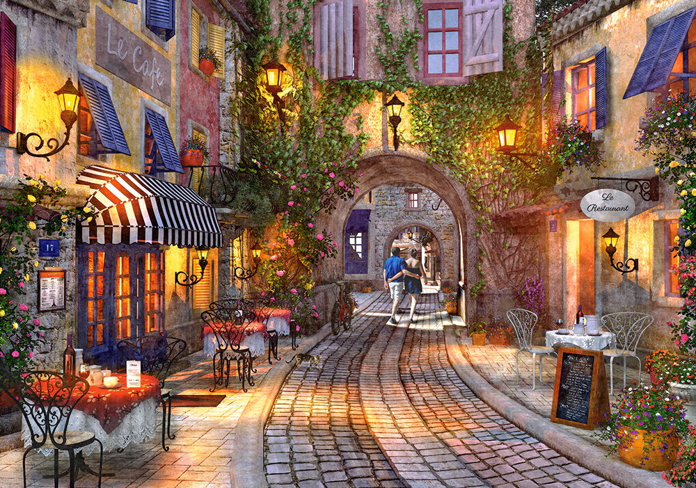 Castorland Französischer Gehweg 500 Teile Puzzle Castorland-53261 Castorland Französischer Gehweg 500 Teile Puzzle Castorland-53261 von Castorland