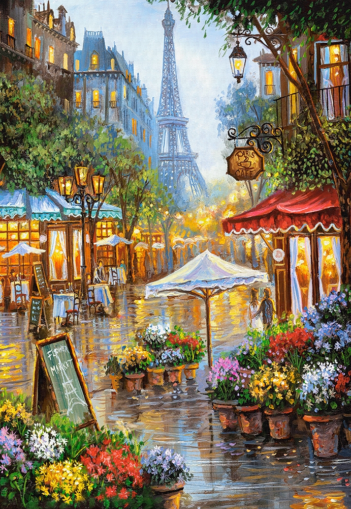 Castorland Frühlingsblumen in Paris 1000 Teile Puzzle Castorland-103669 Castorland Frühlingsblumen in Paris 1000 Teile Puzzle Castorland-103669 von Castorland