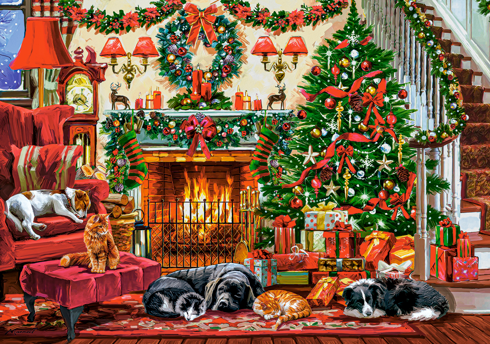 Castorland Gemütlicher Kamin 500 Teile Puzzle Castorland-54060 Castorland Gemütlicher Kamin 500 Teile Puzzle Castorland-54060 von Castorland