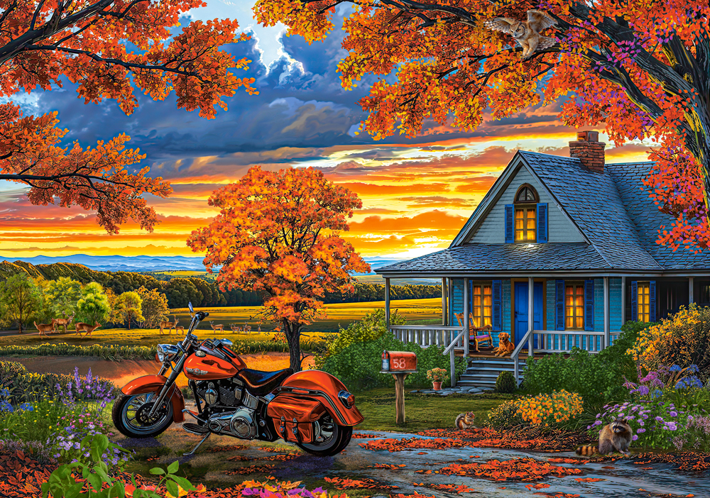 Castorland Herbstausritt 500 Teile Puzzle Castorland-54077 Castorland Herbstausritt 500 Teile Puzzle Castorland-54077 von Castorland
