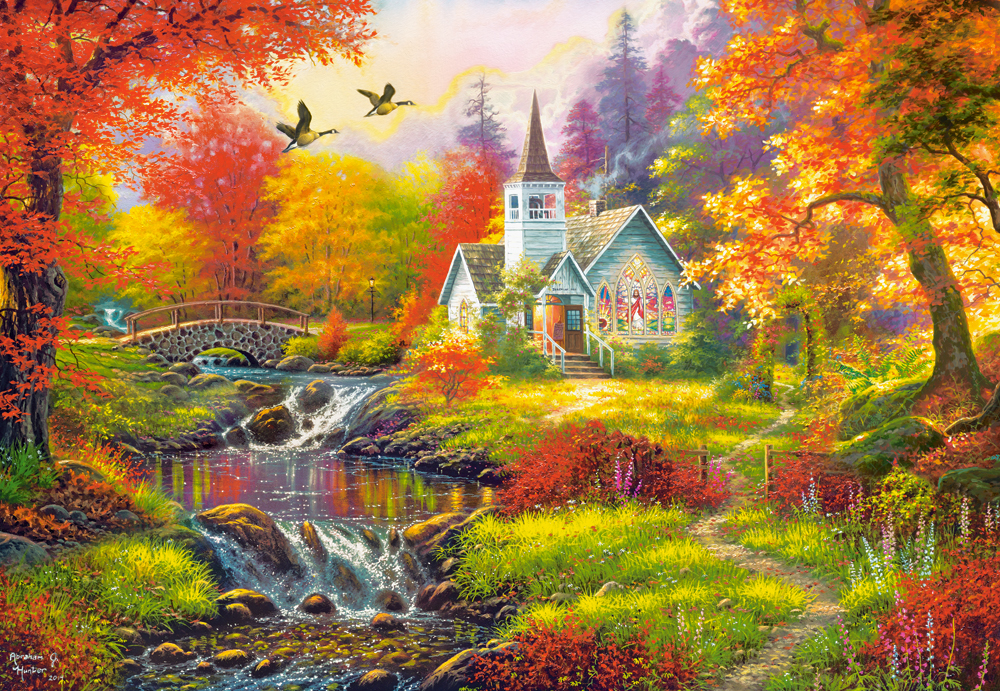 Castorland Herbststimmung 1000 Teile Puzzle Castorland-104994 Castorland Herbststimmung 1000 Teile Puzzle Castorland-104994 von Castorland