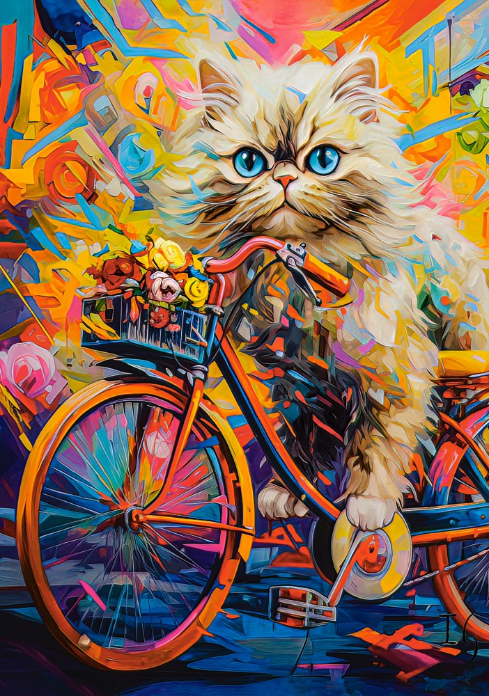 Castorland Kätzchens Blühendes Rad 500 Teile Puzzle Castorland-54015 Castorland Kätzchens Blühendes Rad 500 Teile Puzzle Castorland-54015 von Castorland