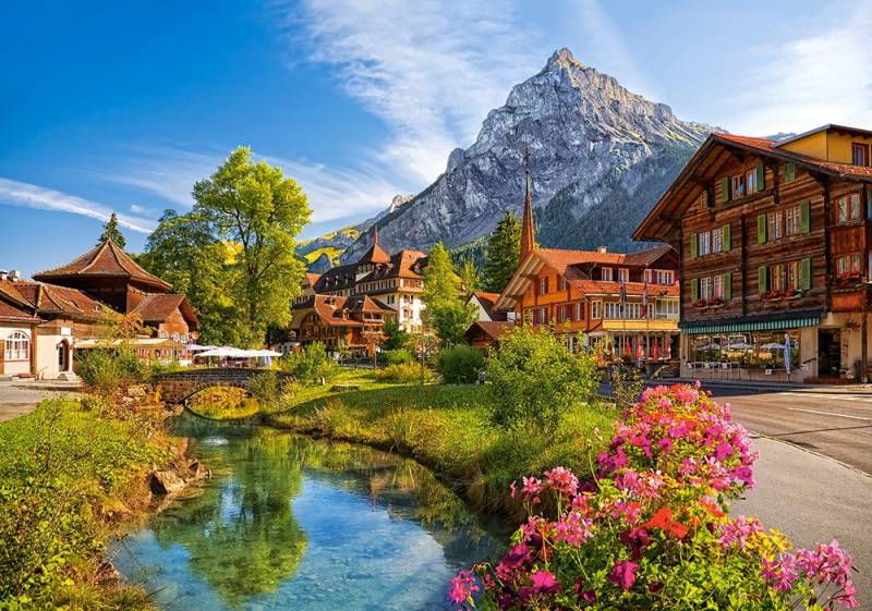 Castorland Kandersteg, Switzerland 500 Teile Puzzle Castorland-52363 von Castorland