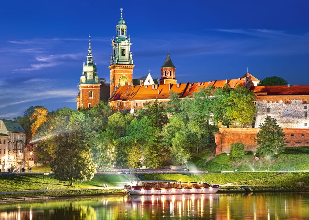 Castorland Königsschloss Wawel in der Nacht 1000 Teile Puzzle Castorland-103027 Castorland Königsschloss Wawel in der Nacht 1000 Teile Puzzle Castorland-103027 von Castorland