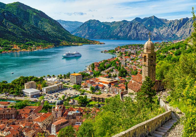 Castorland Kotor, Montenegro 500 Teile Puzzle Castorland-54107 von Castorland
