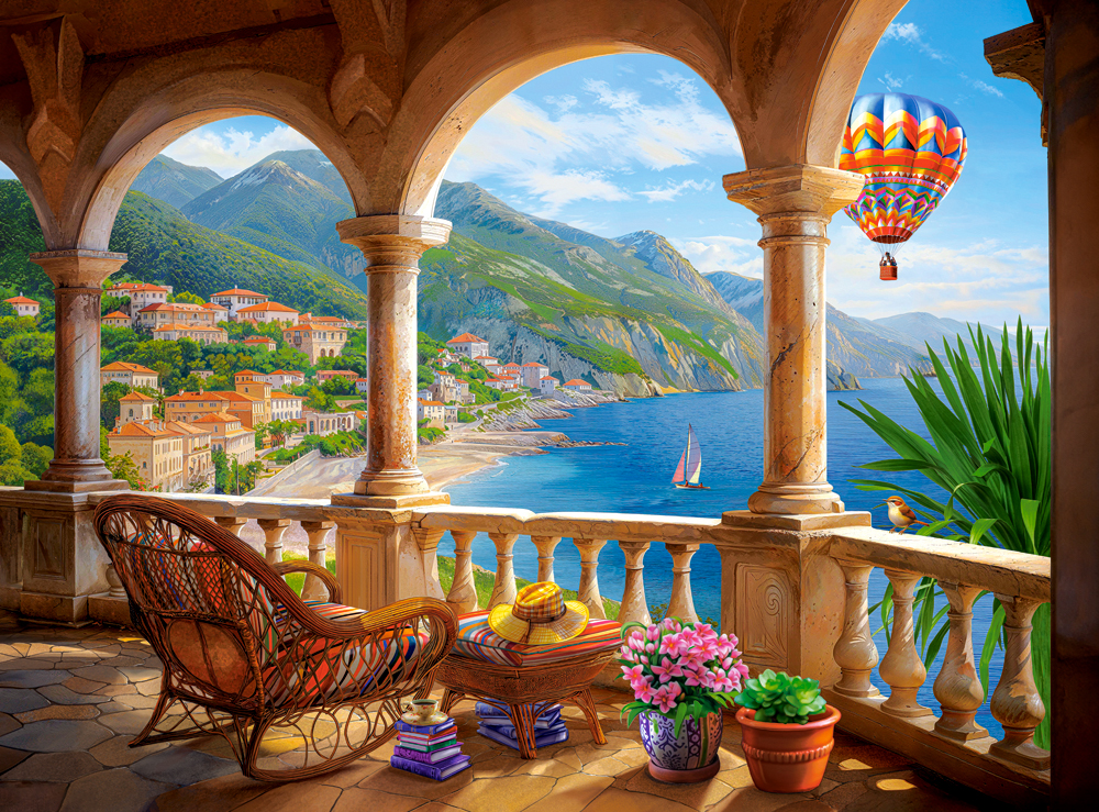 Castorland Montenegro Meditation 2000 Teile Puzzle Castorland-200979 von Castorland
