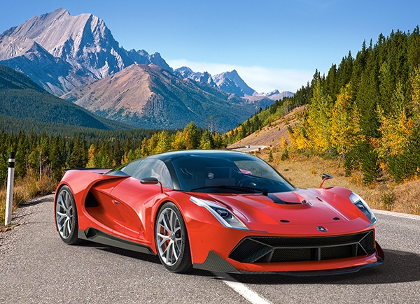 Castorland Mountain Ride 200 Teile Puzzle Castorland-222049 von Castorland