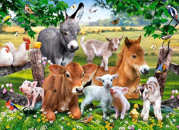 Castorland On the Farm 100 Teile Puzzle Castorland-111138 Castorland On the Farm 100 Teile Puzzle Castorland-111138 von Castorland