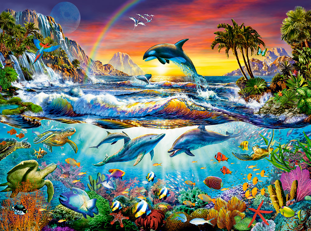 Castorland Paradiesische Bucht 3000 Teile Puzzle Castorland-300396 Castorland Paradiesische Bucht 3000 Teile Puzzle Castorland-300396 von Castorland