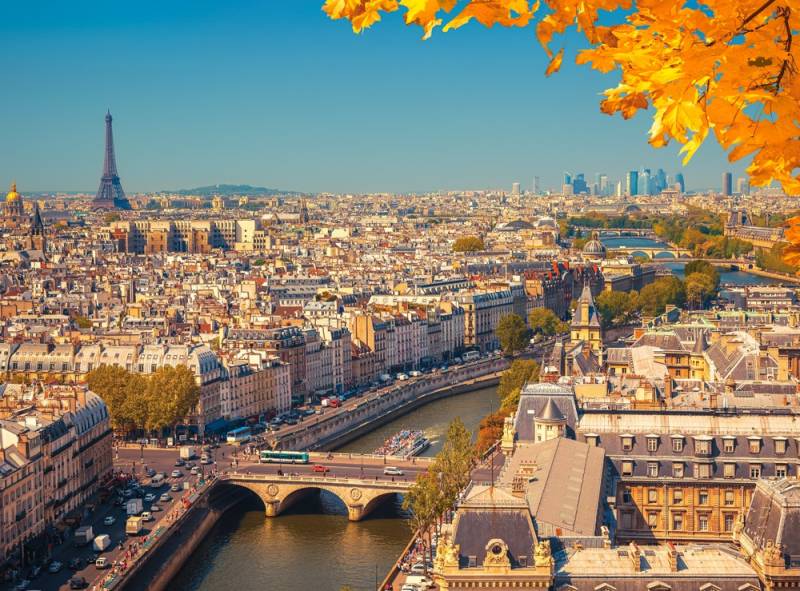 Castorland Paris aus der Vogelperspektive 2000 Teile Puzzle Castorland-200917 von Castorland