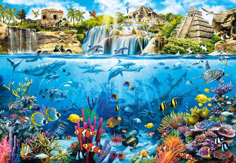 Castorland Pirateninsel 1500 Teile Puzzle Castorland-152049 von Castorland