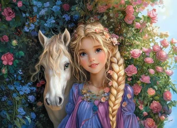 Castorland Princess With A Horse 300 Teile Puzzle Castorland-030613 Castorland Princess With A Horse 300 Teile Puzzle Castorland-030613 von Castorland