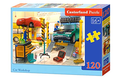 Castorland Puzzle 100 Teile Auto Workshop von Castorland