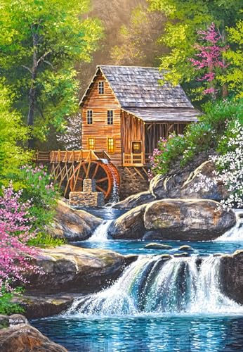 Castorland CSC104055 C-104055-2 Spring Mill, 1000 Teile Puzzle, bunt Castorland CSC104055 C-104055-2 Spring Mill, 1000 Teile Puzzle, bunt von Castorland