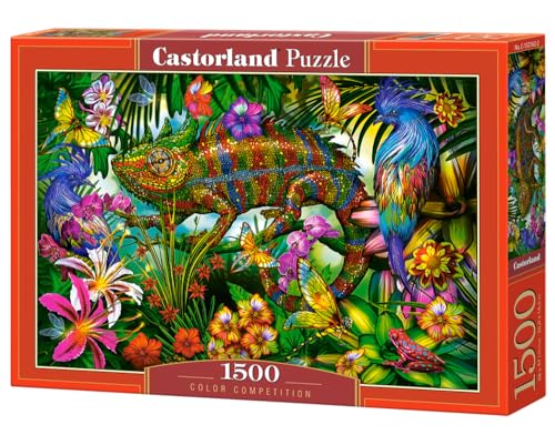 Castorland Puzzle 1500 Teile: Wettbewerb der Farben von Castorland