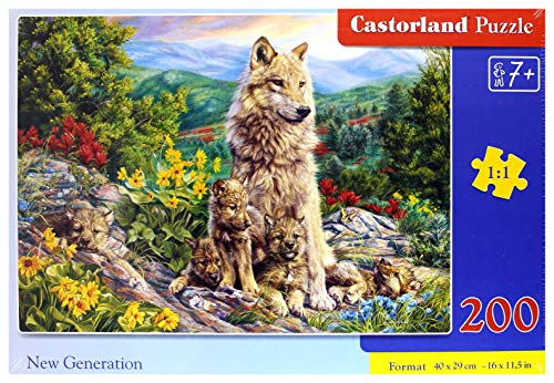 Castorland Puzzle 200 Teile New Generation von Castorland