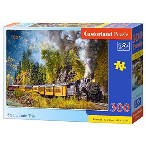 Castorland Puzzle 300 Teile - Steam Train Trip - Castor 030446 von Castorland
