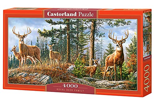 Castorland Puzzle 4000 pièces : Famille Cerf Royal Castorland Puzzle 4000 pièces : Famille Cerf Royal von Castorland