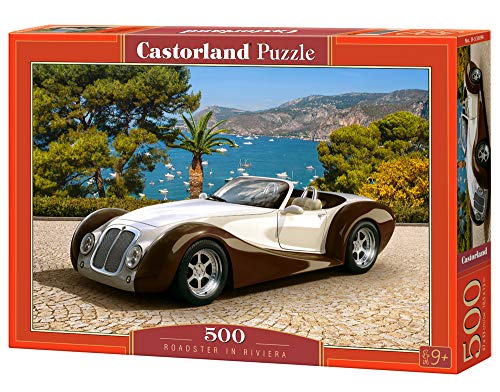 Castorland CSB53094 Roadster in Riviera, 500 Teile Puzzle, Bunt, 35 x 25 x 5 cm von Castorland