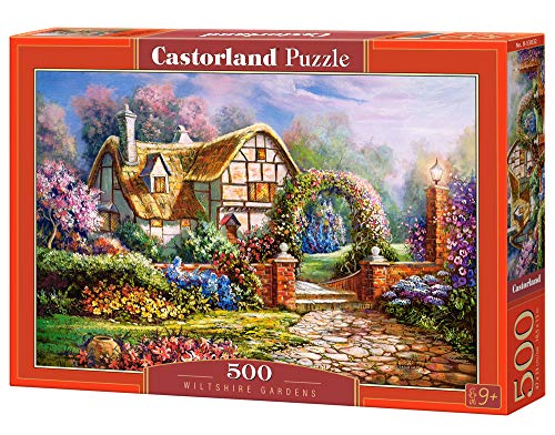 Castorland CSB53032 Wiltshire Gardens, 500 Teile Puzzle, bunt, 35 x 25 x 5 cm von Castorland