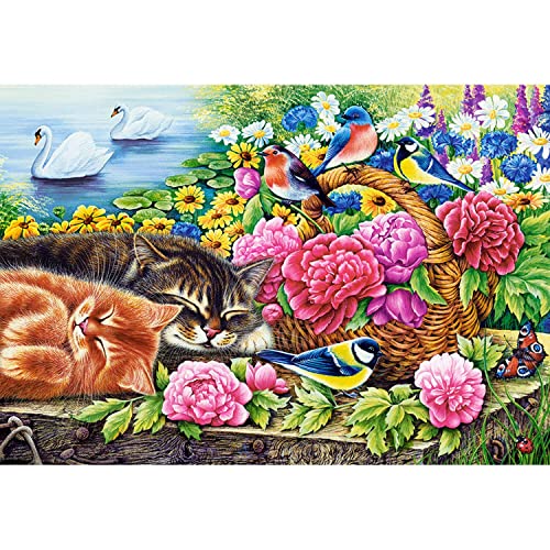 Castorland Puzzle mit 1000 Teilen: Dimanche Paresseux Castorland Puzzle mit 1000 Teilen: Dimanche Paresseux von Castorland