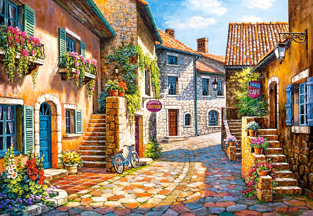 Castorland Rue de Village 1000 Teile Puzzle Castorland-103744 Castorland Rue de Village 1000 Teile Puzzle Castorland-103744 von Castorland
