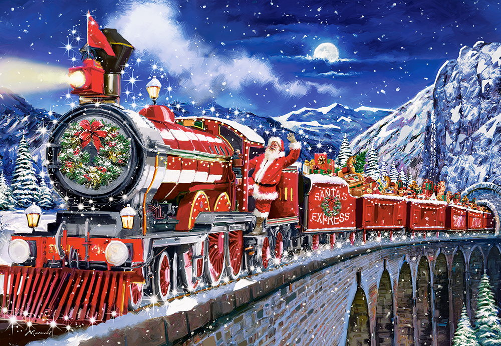 Castorland Der Weihnachtsmann Kommt Bald in die Stadt 1000 Teile Puzzle Castorland-104833 Castorland Der Weihnachtsmann Kommt Bald in die Stadt 1000 Teile Puzzle Castorland-104833 von Castorland