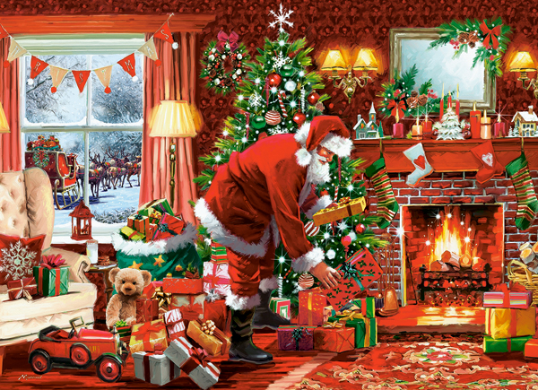 Castorland Santa's Special Delivery 300 Teile Puzzle Castorland-030538 von Castorland