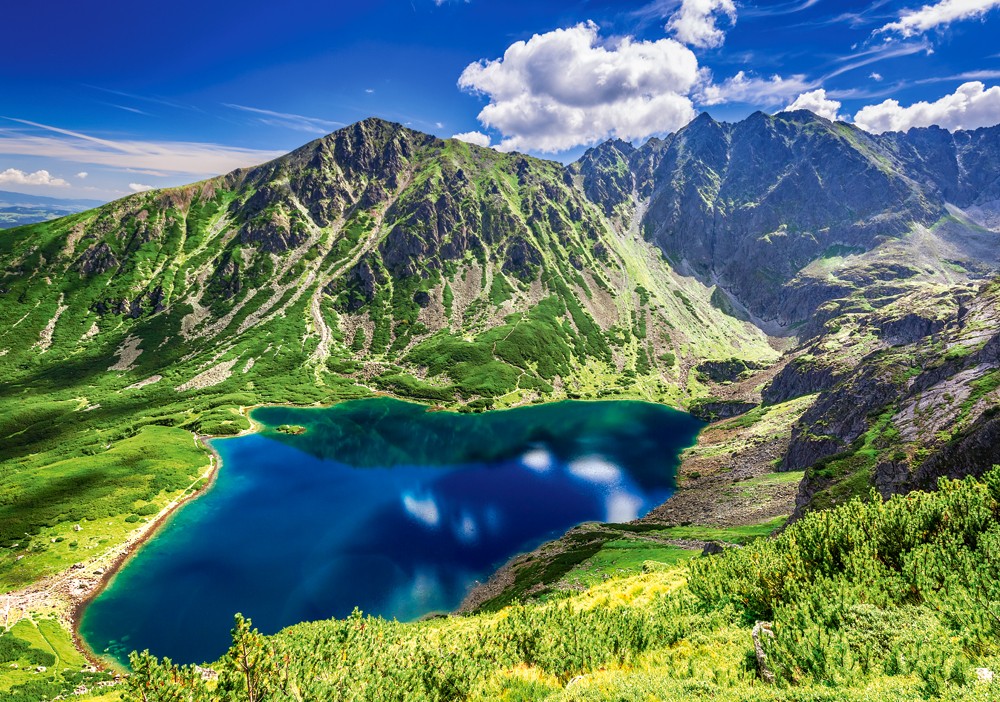Castorland Schwarzer Gasienicowa-See, Hohe Tatra, Polen 500 Teile Puzzle Castorland-54053 Castorland Schwarzer Gasienicowa-See, Hohe Tatra, Polen 500 Teile Puzzle Castorland-54053 von Castorland