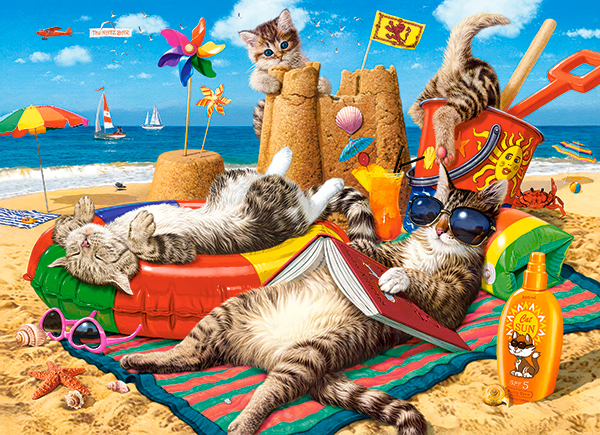 Castorland Sommergefühl 300 Teile Puzzle Castorland-030460 Castorland Sommergefühl 300 Teile Puzzle Castorland-030460 von Castorland
