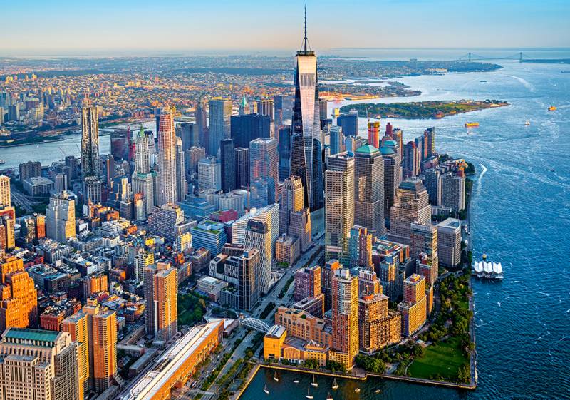Castorland Sonnenuntergang über Manhattan 500 Teile Puzzle Castorland-53674 von Castorland