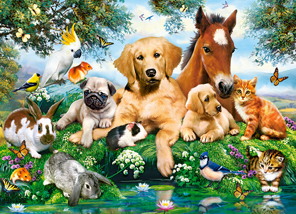 Castorland Summer Pals 200 Teile Puzzle Castorland-222063 Castorland Summer Pals 200 Teile Puzzle Castorland-222063 von Castorland