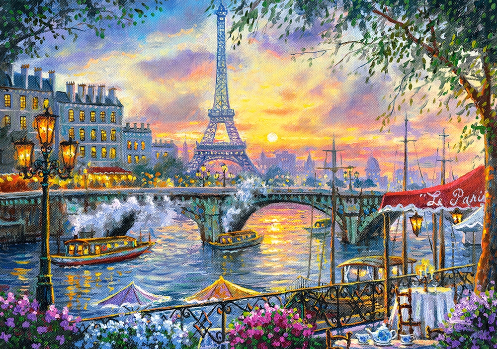 Castorland Die Teestunde in Paris 500 Teile Puzzle Castorland-53018 Castorland Die Teestunde in Paris 500 Teile Puzzle Castorland-53018 von Castorland