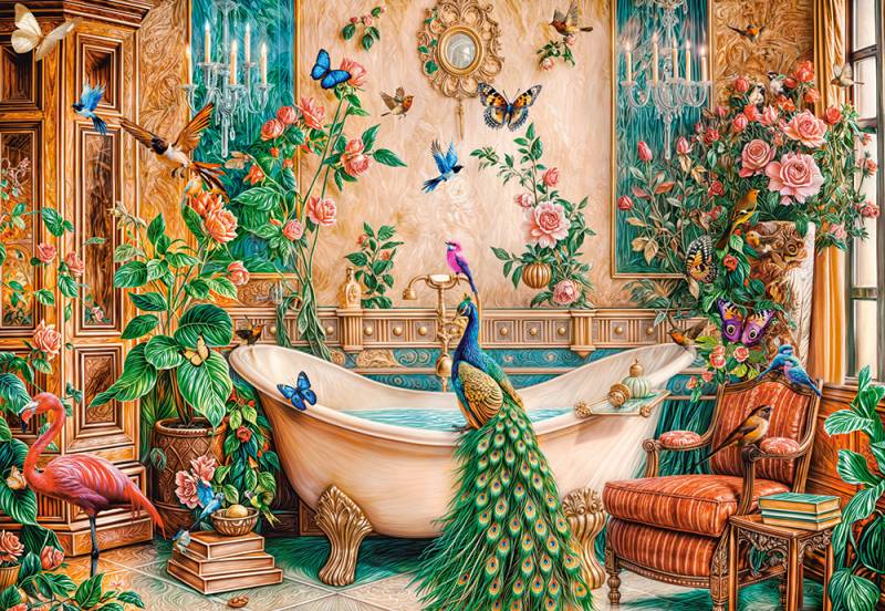 Castorland The Bath Fantasy 1000 Teile Puzzle Castorland-105380 von Castorland